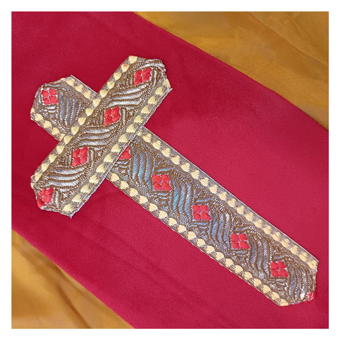 Sint Katoenfluweel met Kokermijter