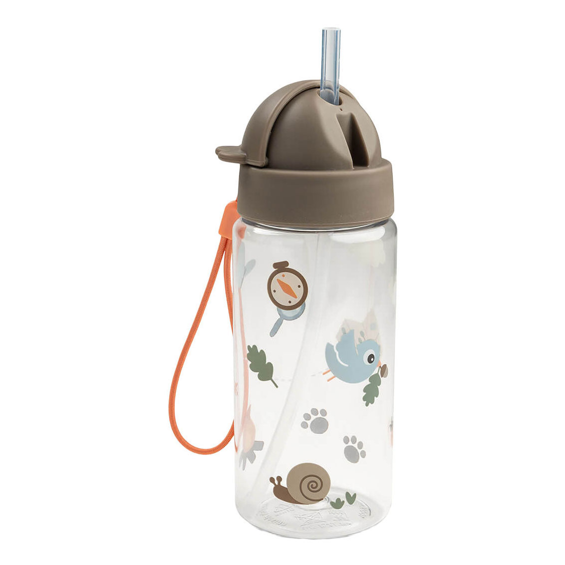 Done by Deer Drinkfles met Rietje Tiny Trails Zand - 350 ml