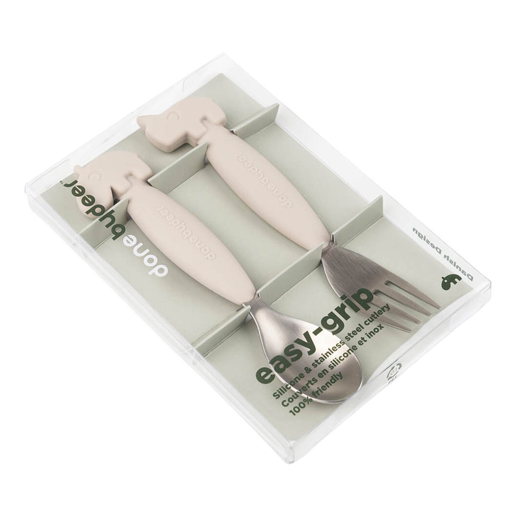 Ensemble de couverts Deer Deer Friends - Sable