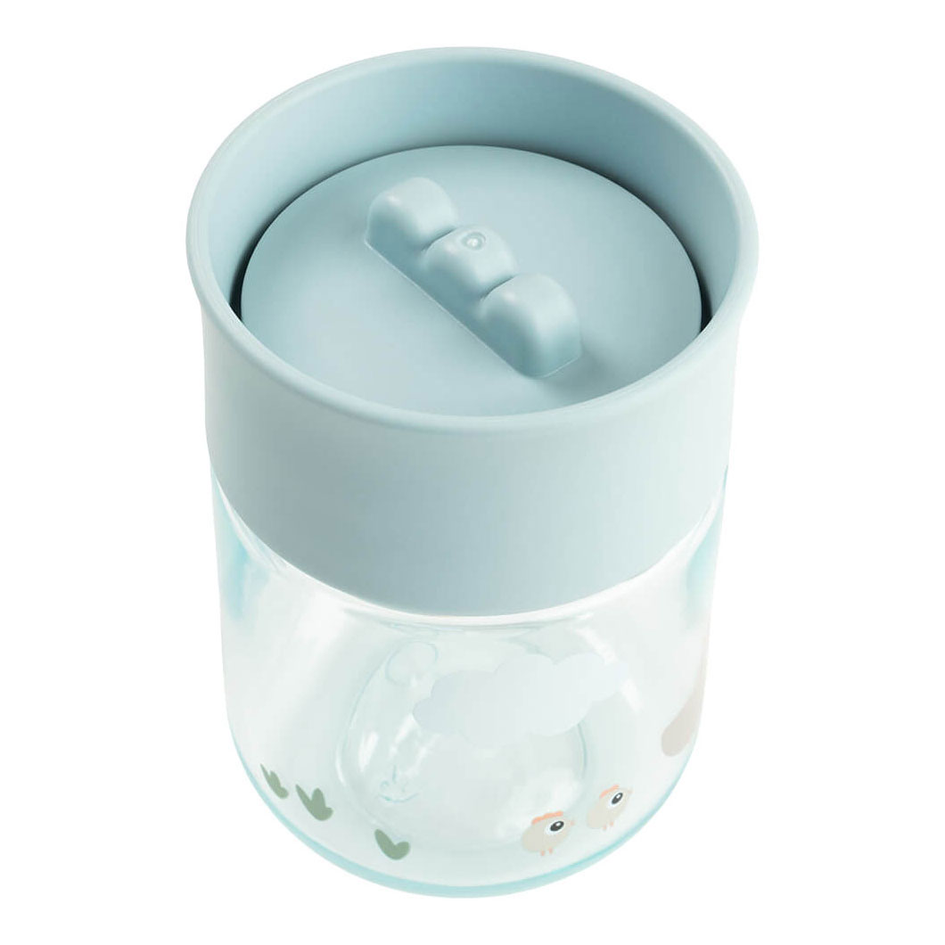 Réalisé par Deer Practice Cup 360 Tiny Farm - Bleu