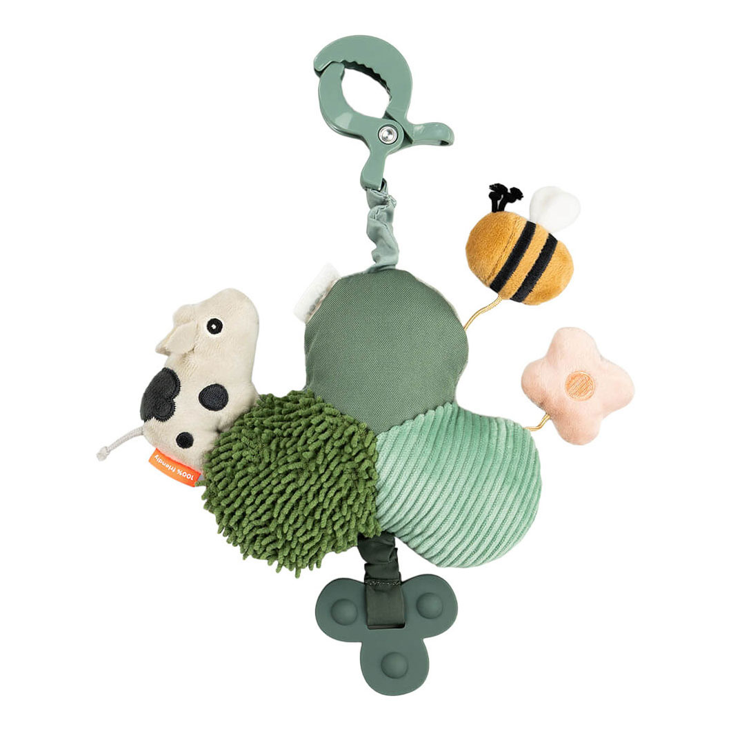 Done by Deer Activiteitenspiegel met Clip Tiny Farm - Groen