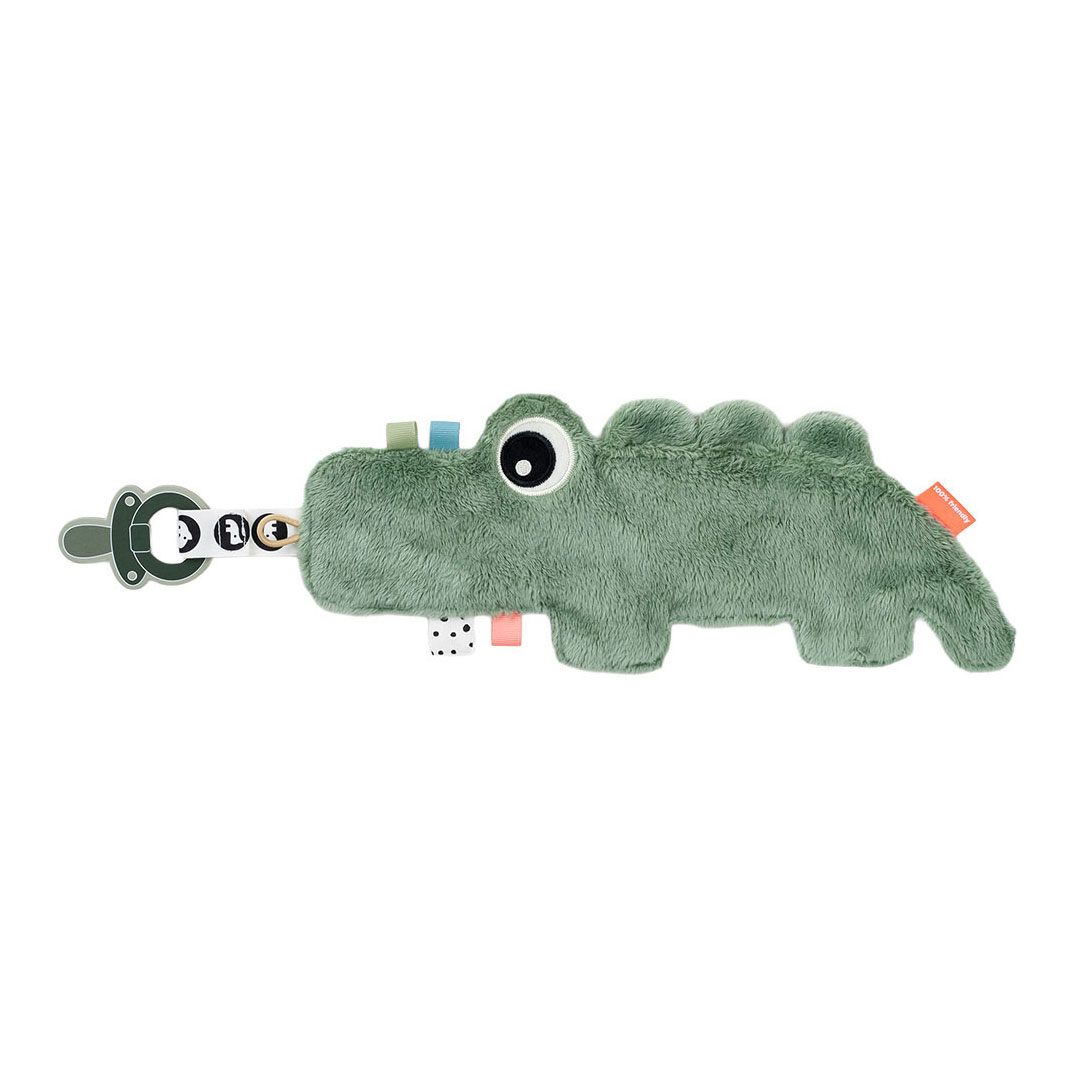 Done by Deer Knuffeldoekje Croco - Groen
