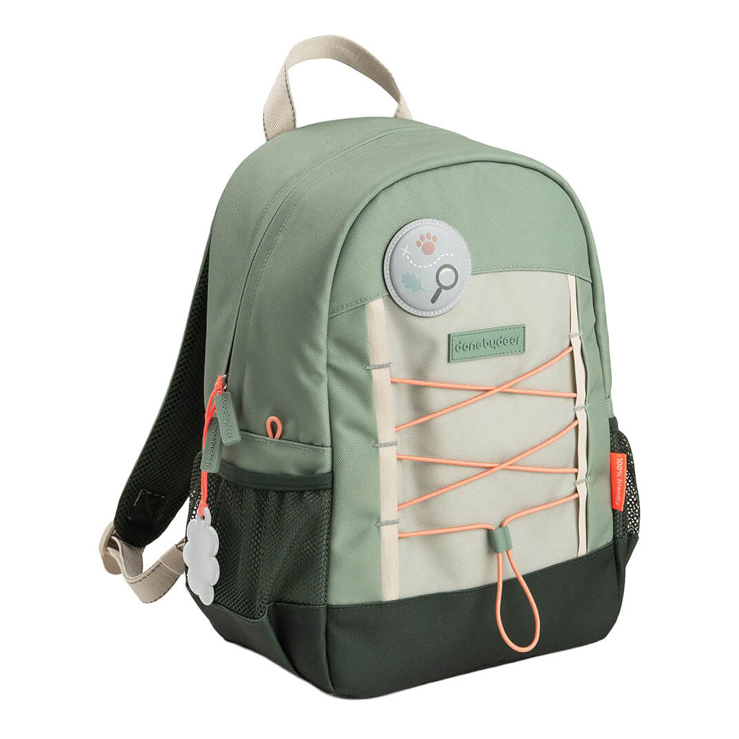 Done by Deer Junior Rugzak Tiny Trails Groen - 13 L