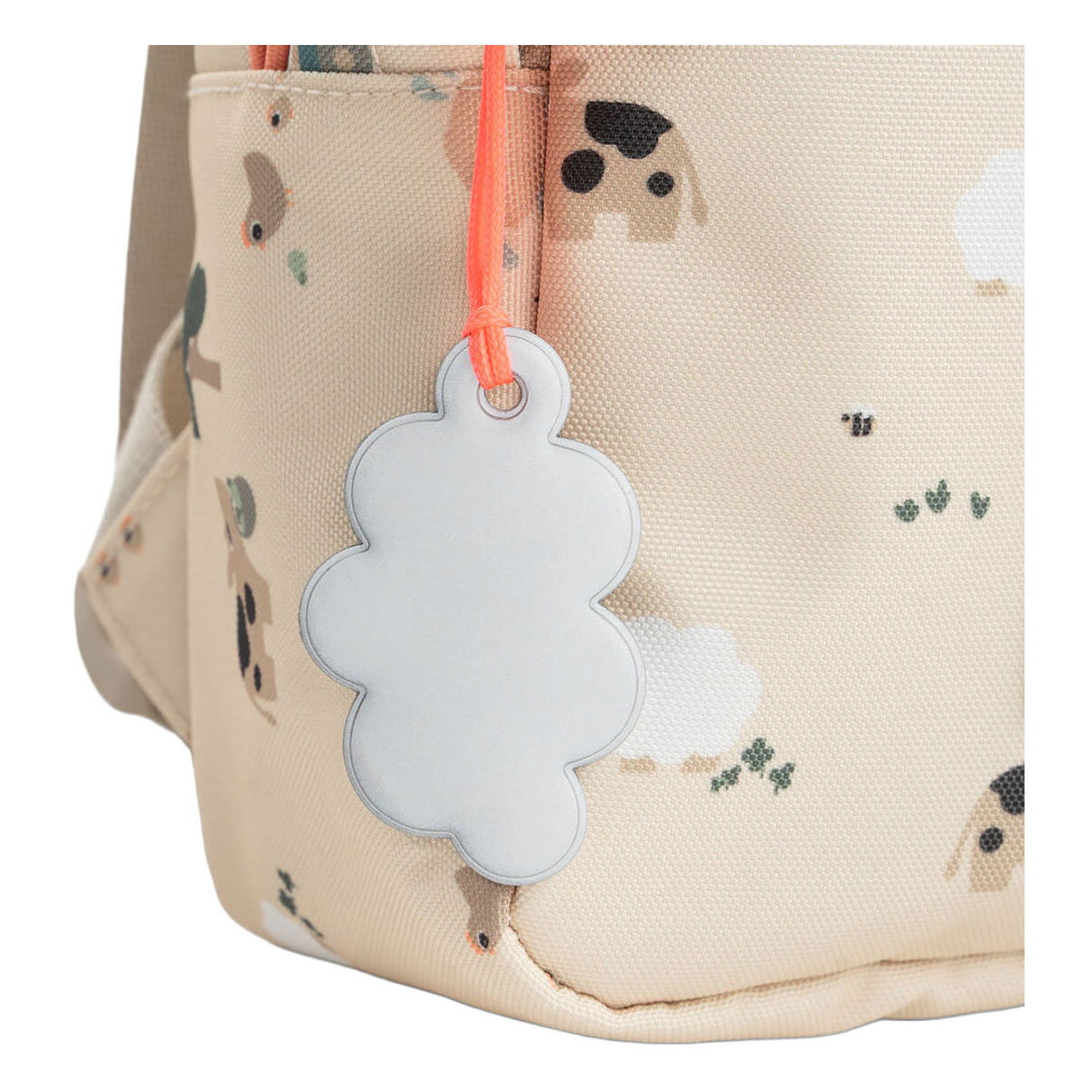 Done by Deer Kleine Rugzak Tiny Farm Zand - 4 L