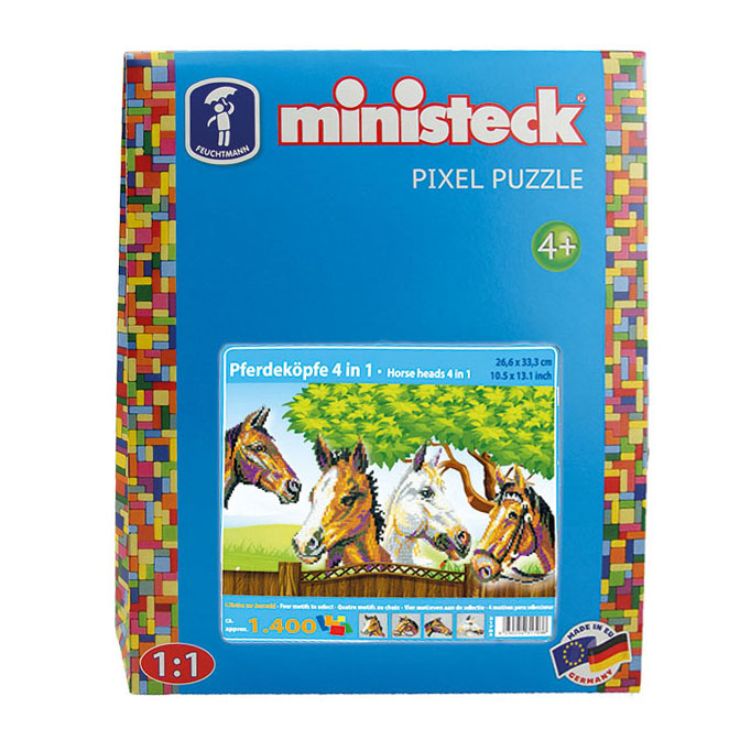 Têtes de cheval Ministeck , 1400 pcs.