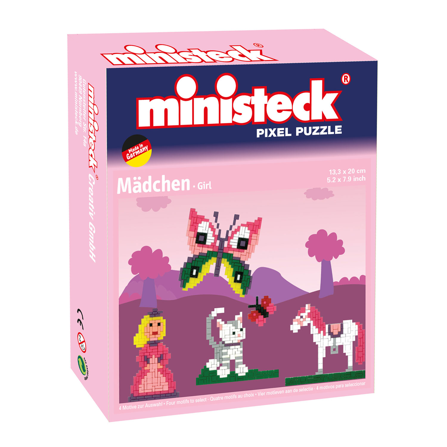 Ministeck Pixel Puzzel - Prinses, 500st.