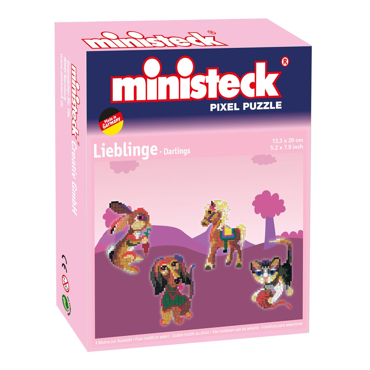 Ministeck Pixel Puzzel - Lievelingsdieren online kopen ...