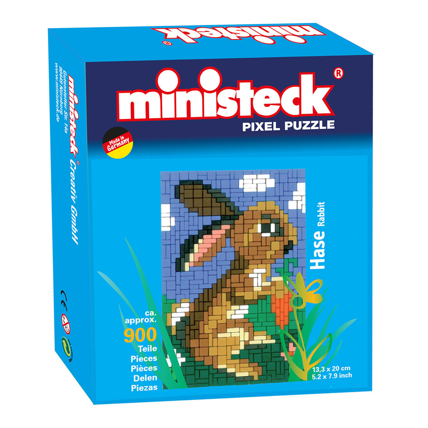 Ministeck Pixel Puzzel - Haas