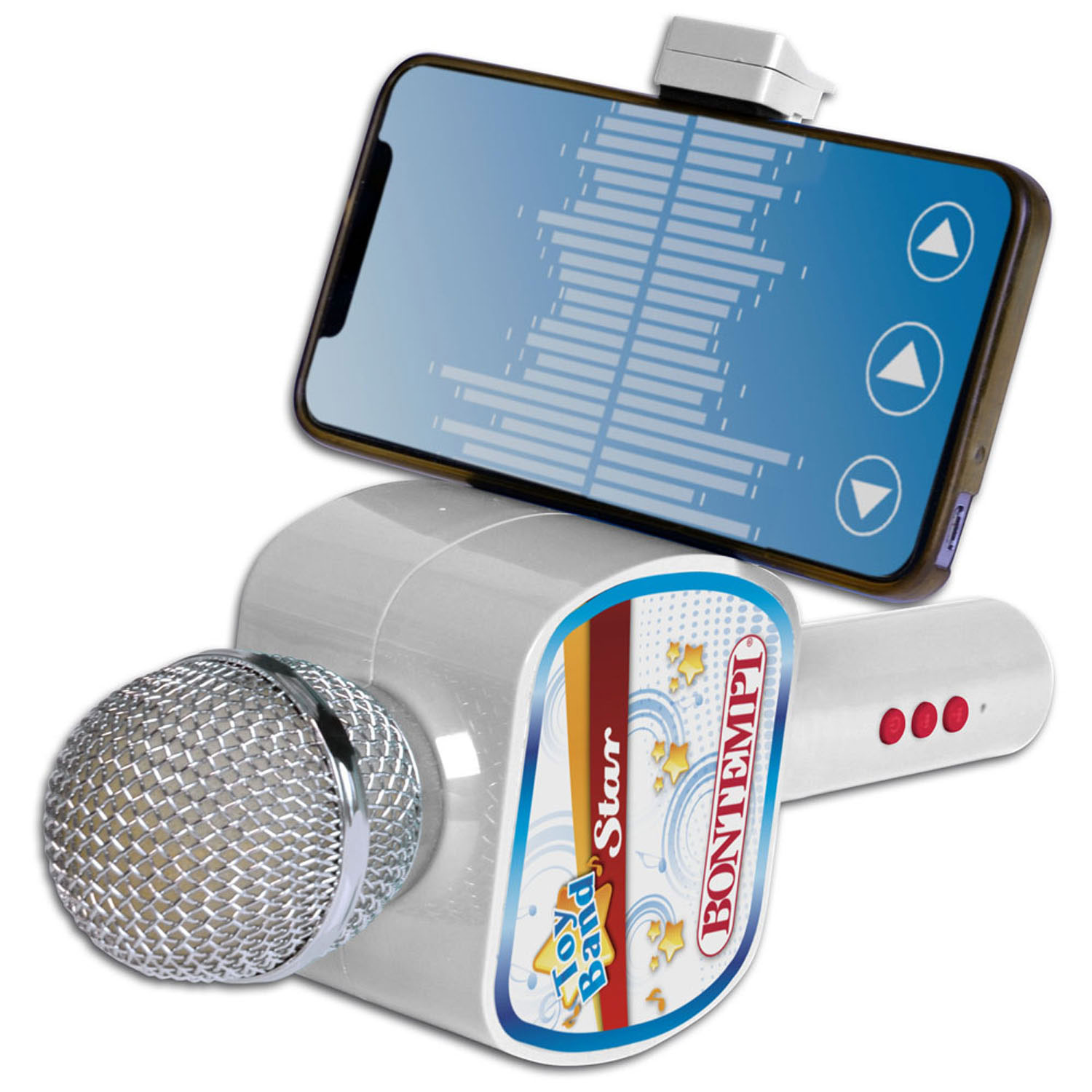 Microphone karaoké sans fil Bontempi