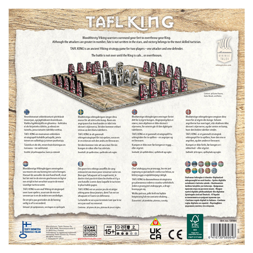 Vikings' Tales: Tafl King Bordspel