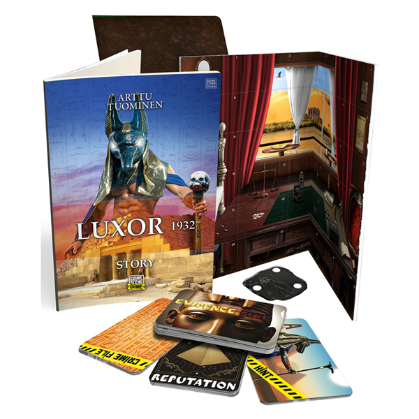 Crime Scene Luxor 1932 Brettspiel