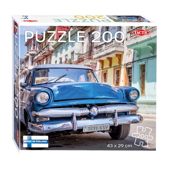 Puzzle Oldtimer in Havanna, 200 Teile.