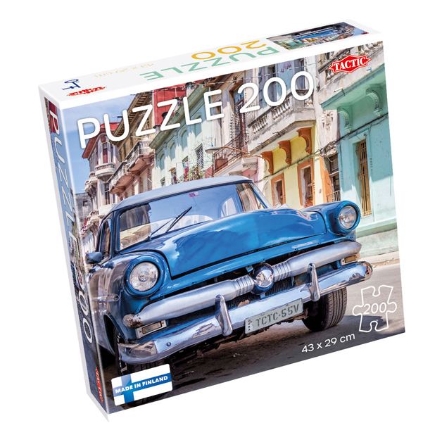 Puzzle Oldtimer in Havanna, 200 Teile.