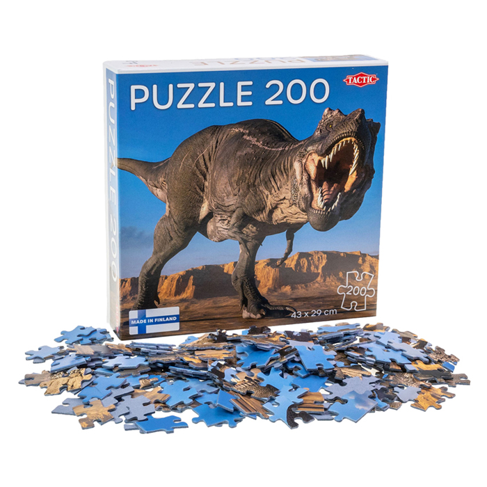 Puzzle Tyrannosaure, 200 pcs.