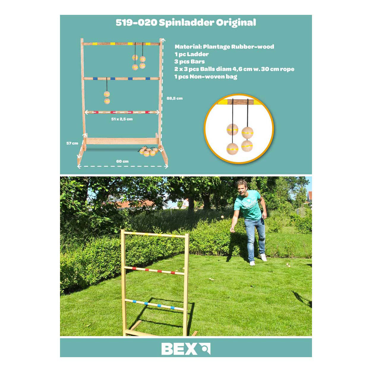 Bex Sport Spin Ladder Original Werpspel