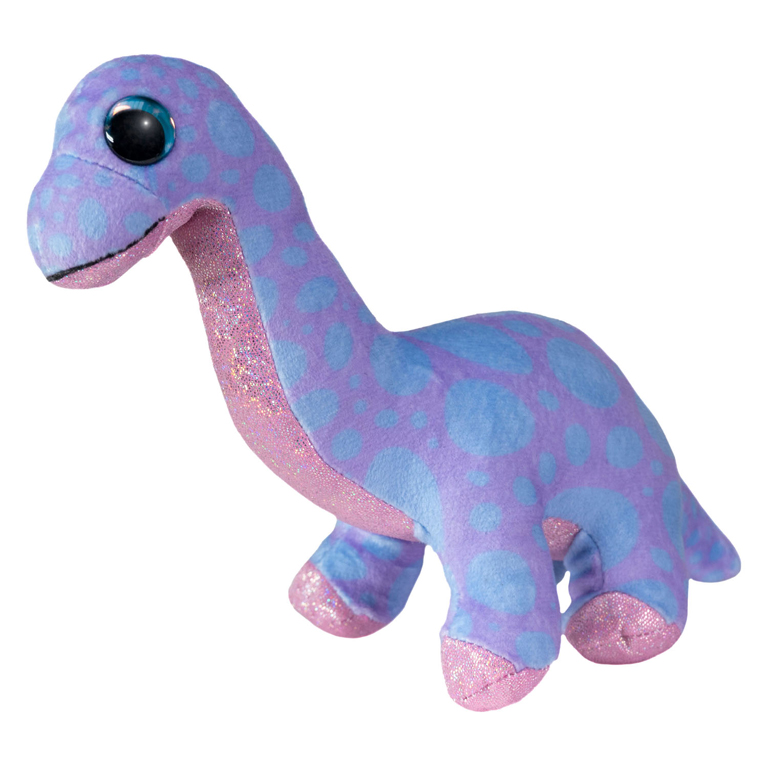 Peluche Lumo Stars - Dino Brontosaure, 15 cm