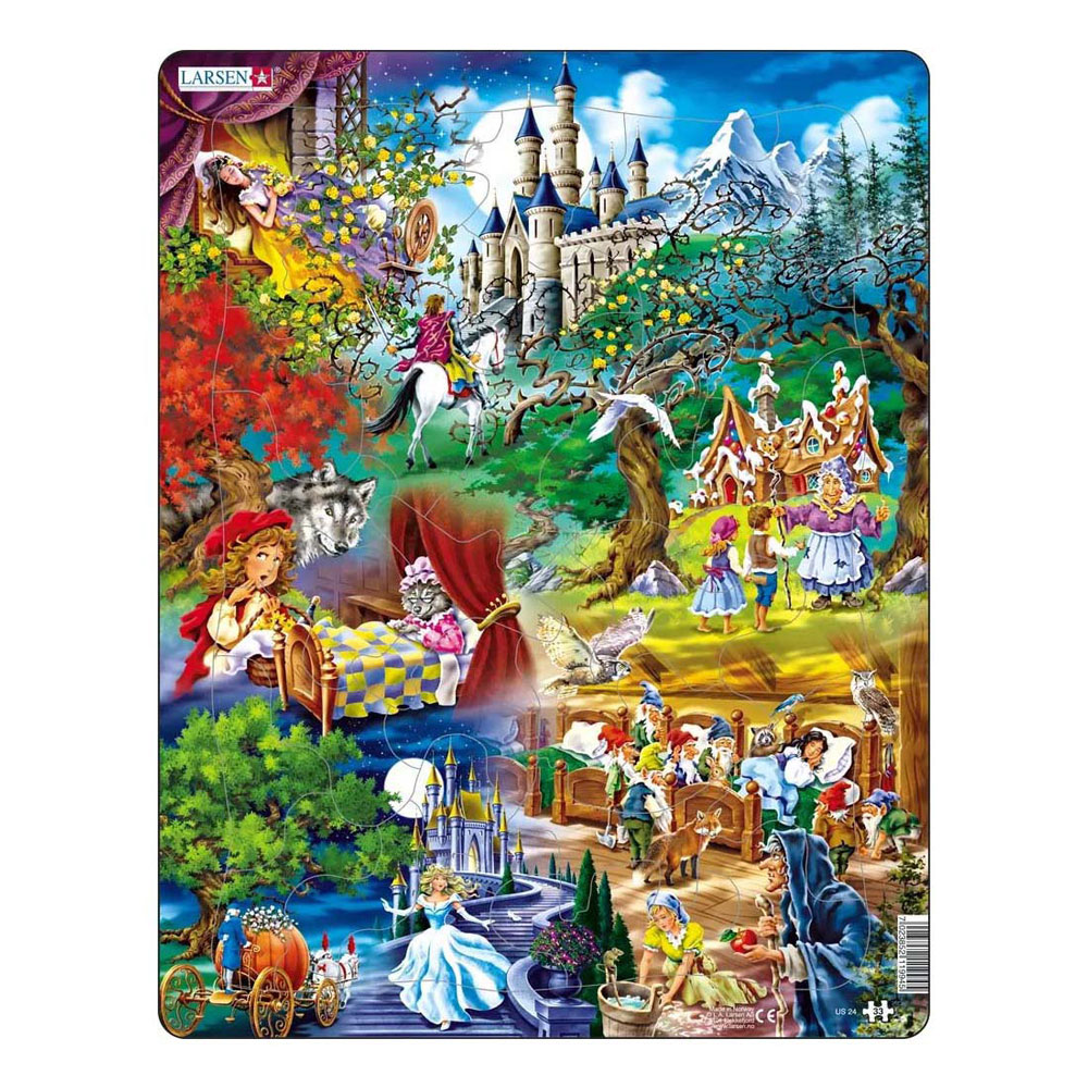 Larsen Legpuzzel De Sprookjes van Grimm, 33st.