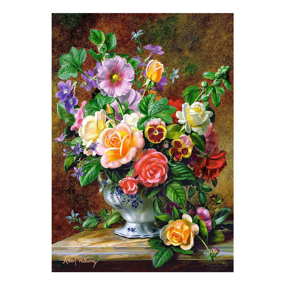 Puzzle Castorland Fleurs dans un vase, 500 pièces.