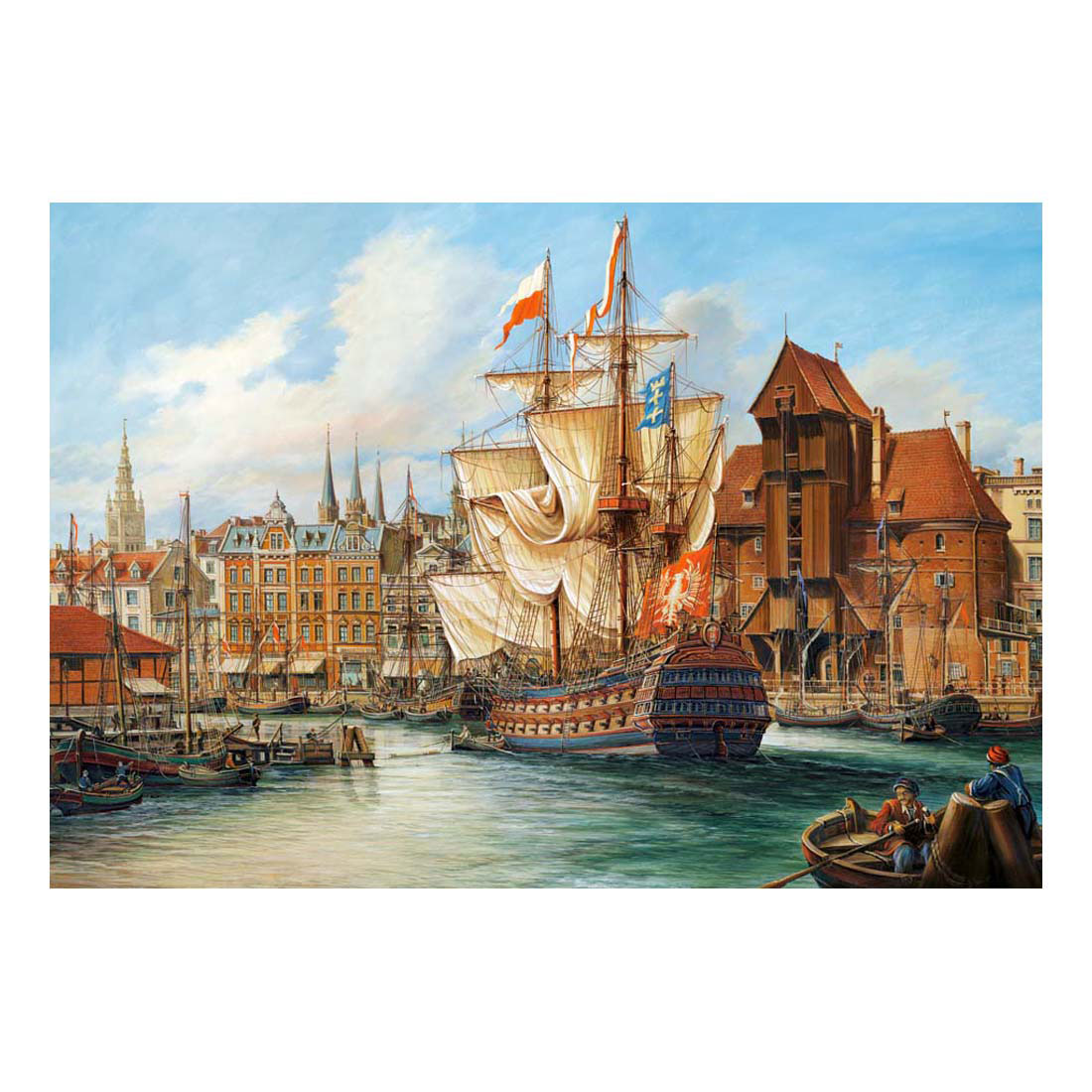 Castorland Legpuzzel The Old Gdansk, 1000st.