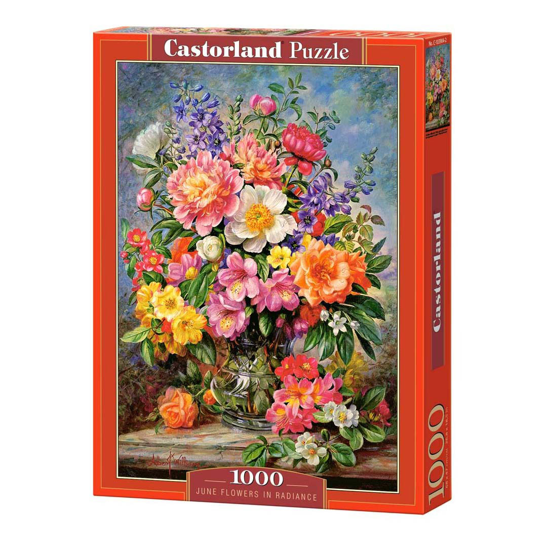 Puzzle Castorland Fleurs de juin en éclat, 1000 pièces.