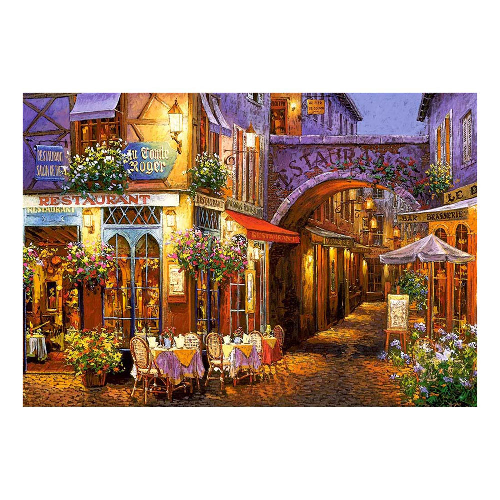 Puzzle Castorland Soirée en Provence, 1000 pièces.