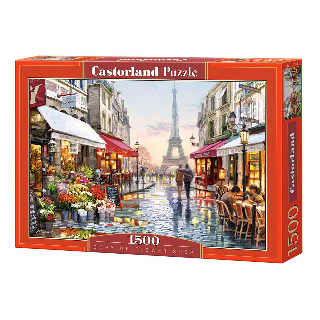 Castorland Legpuzzel Flower Shop, 1500st.