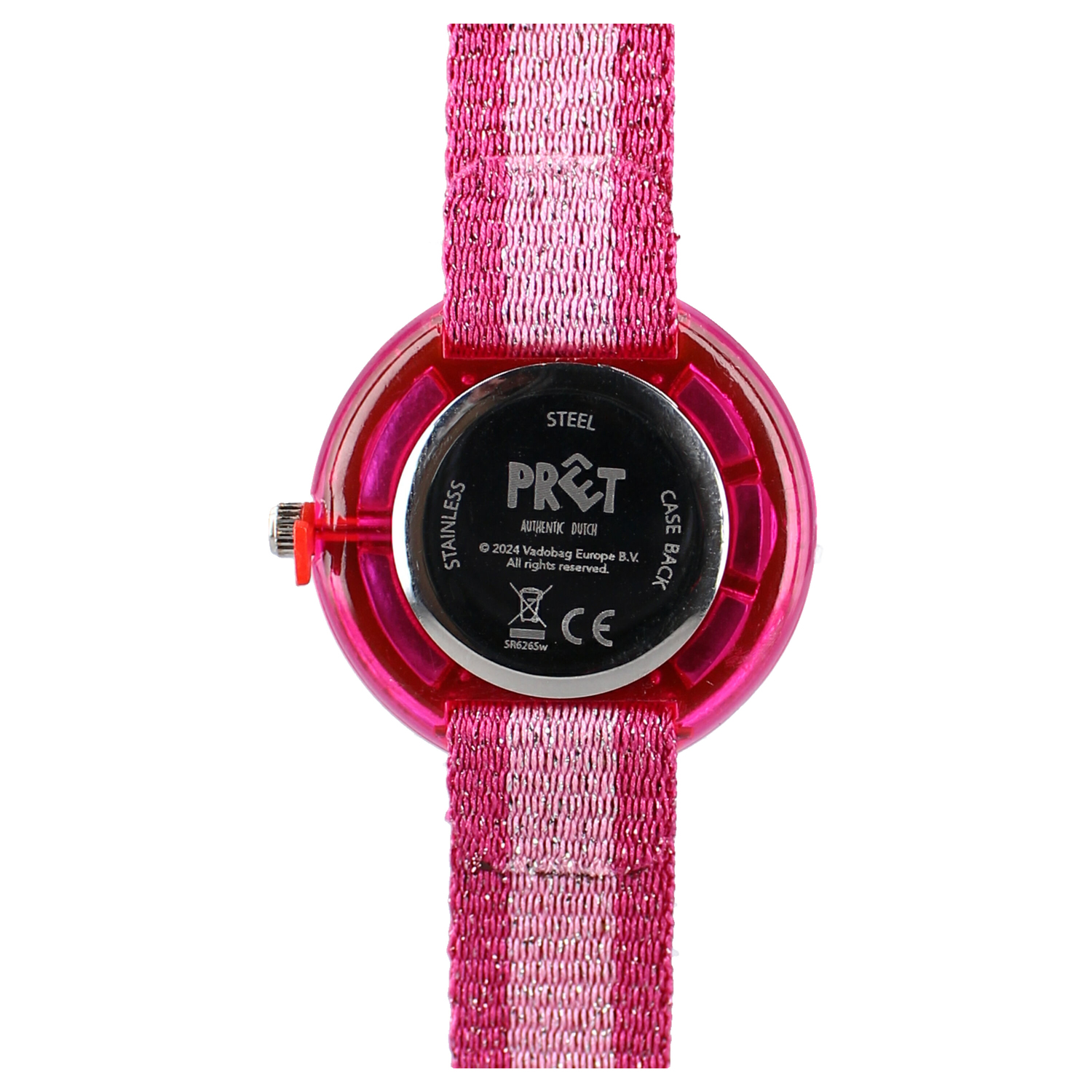 Armbanduhr sich Pret Kids Time an! Rosa