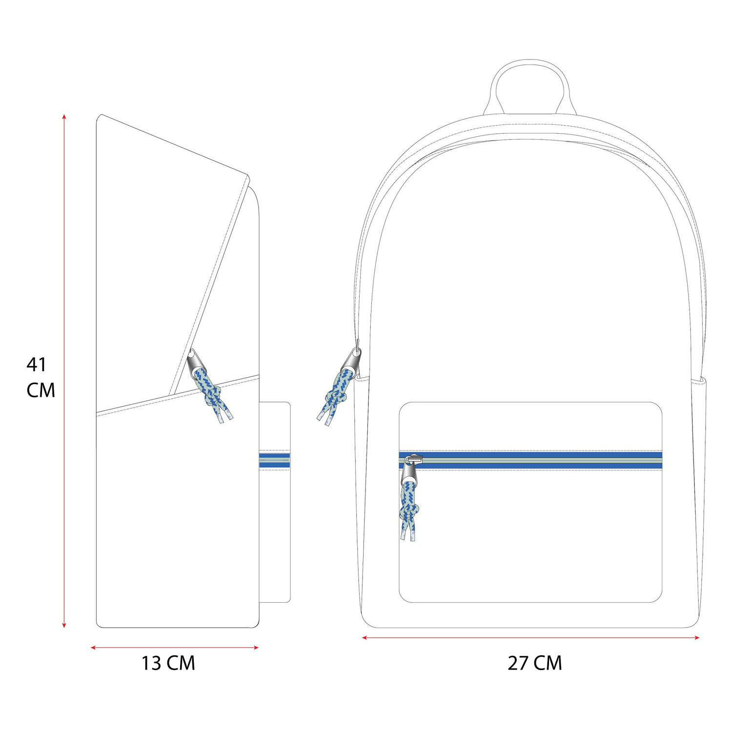 Rucksack Skooter Not Your Business Schwarz