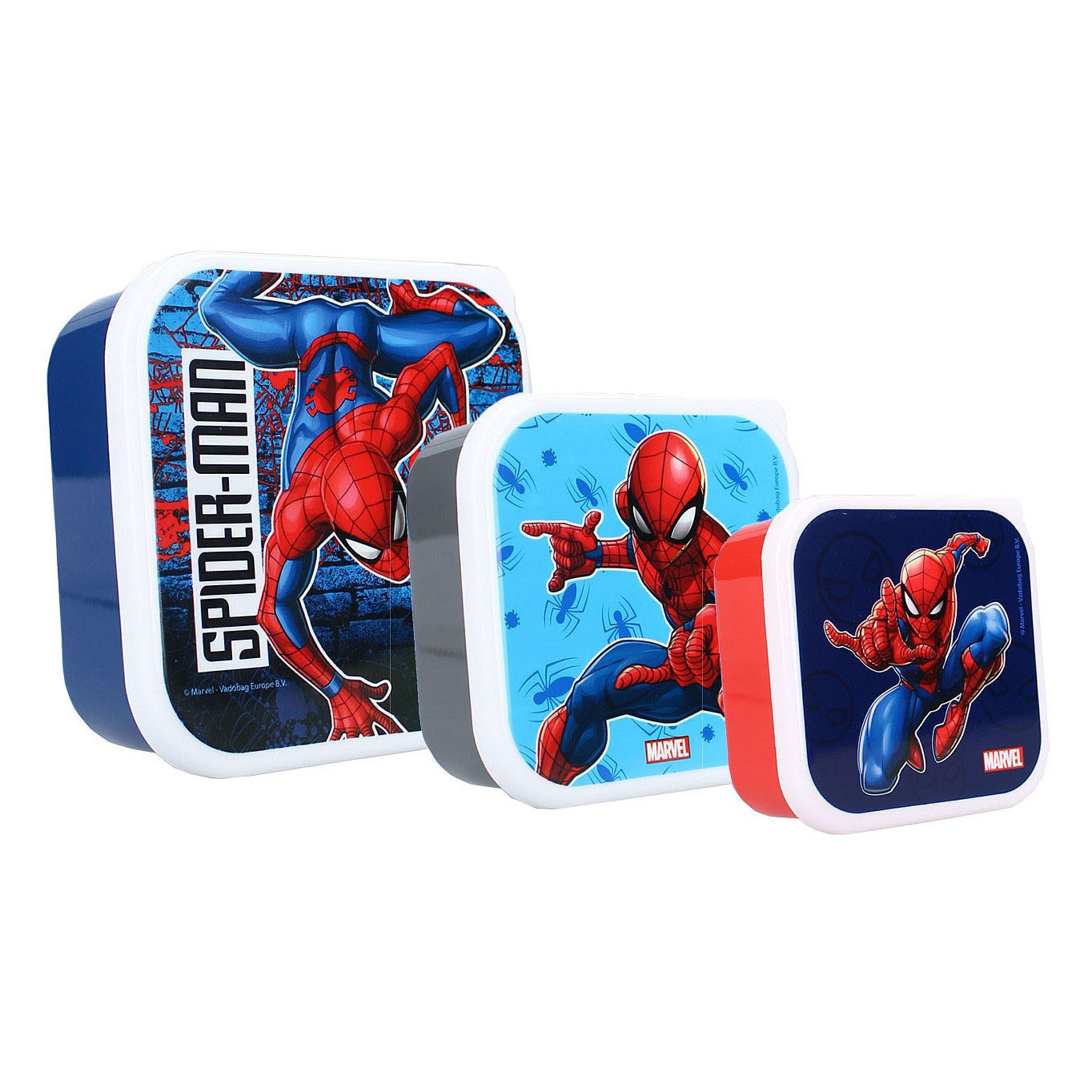 Boîte à goûter 3en1 Spider-Man Mangeons