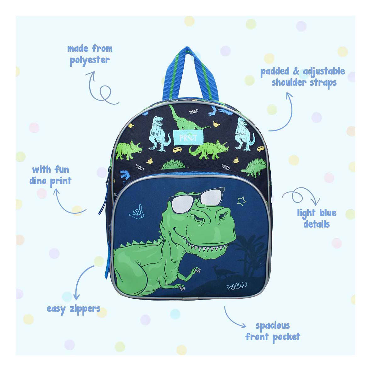 Pret Rugtas Happy Go Lucky Dino