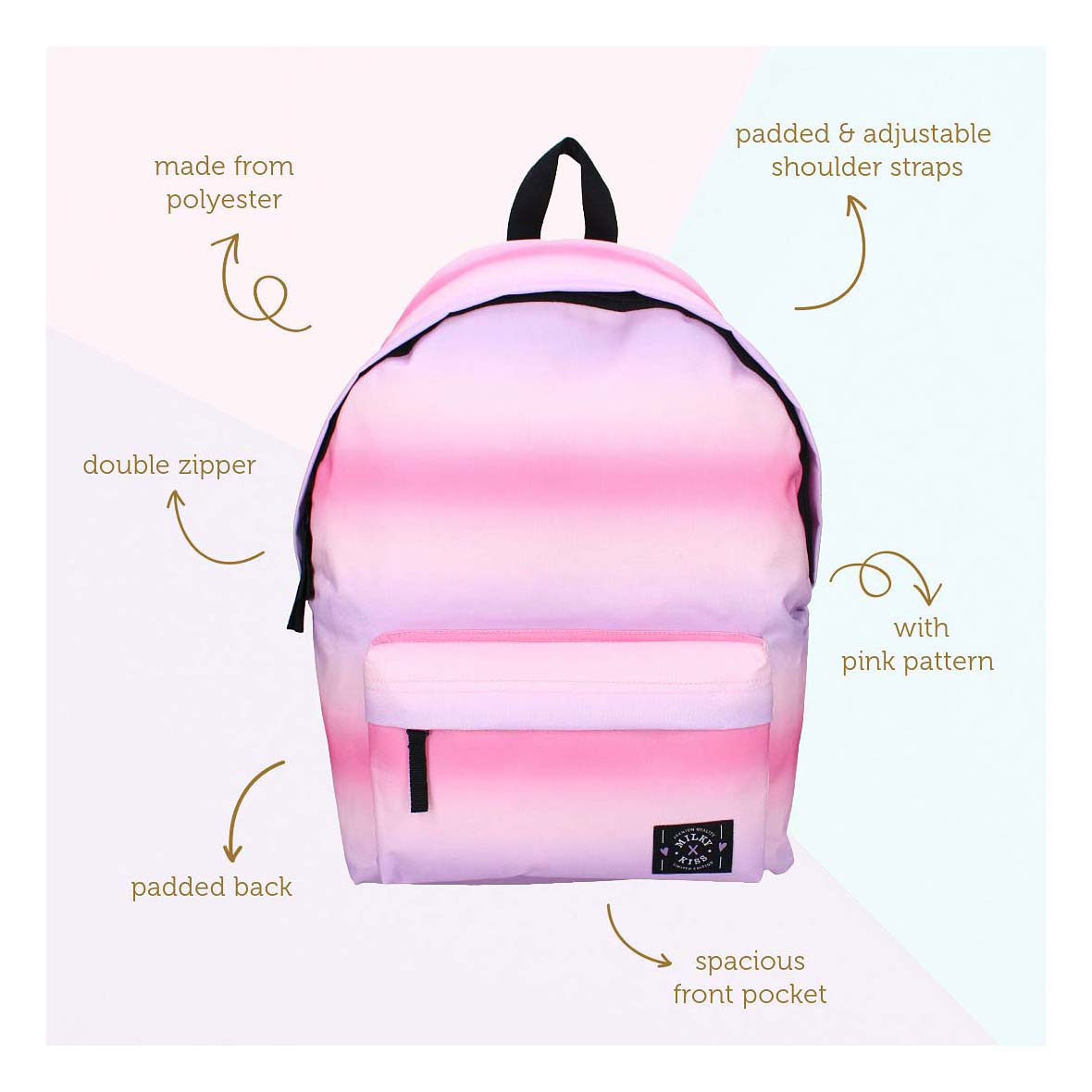 Milky Kiss Rucksack Empowerment Pink