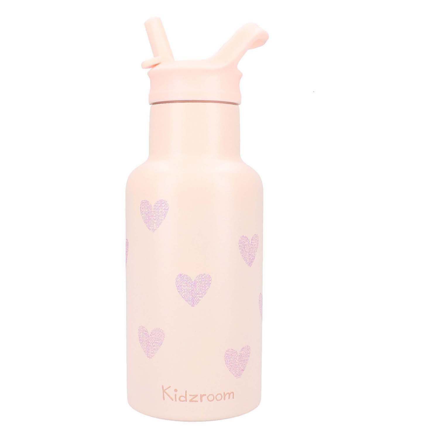 Kidzroom Drinkfles Sweet Sips Hartjes, 350ml