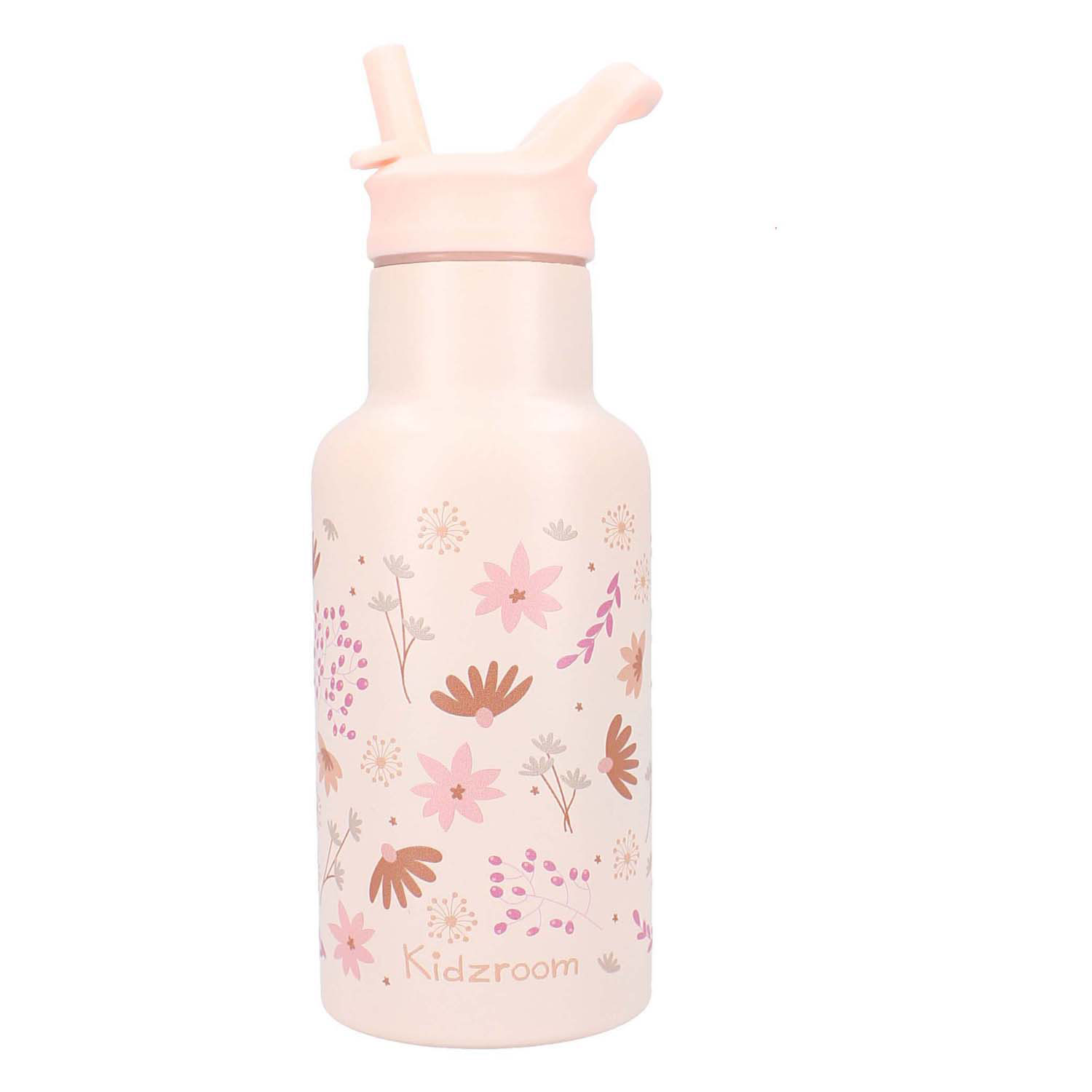 Kidzroom Drinkfles Sweet Sips Bloemen, 350ml