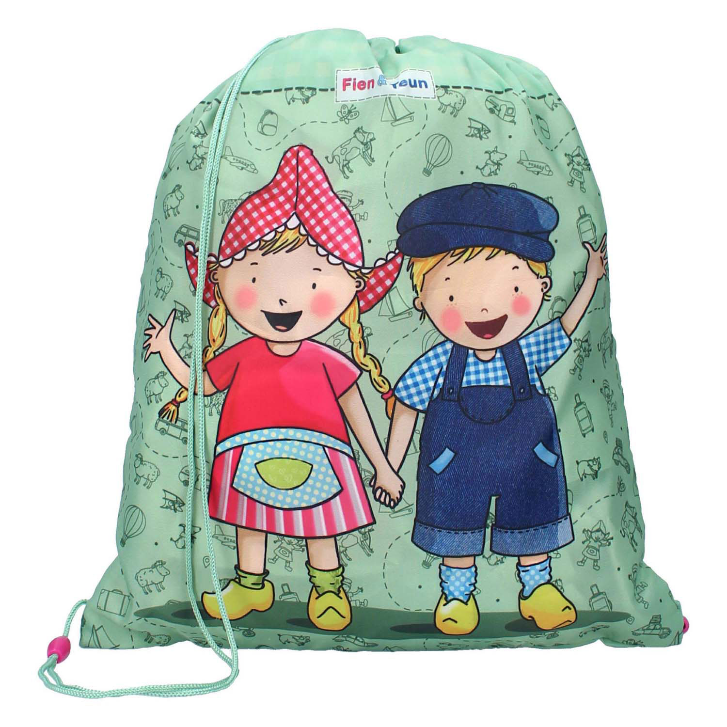 Sac de sport Fien et Teun Amis des animaux