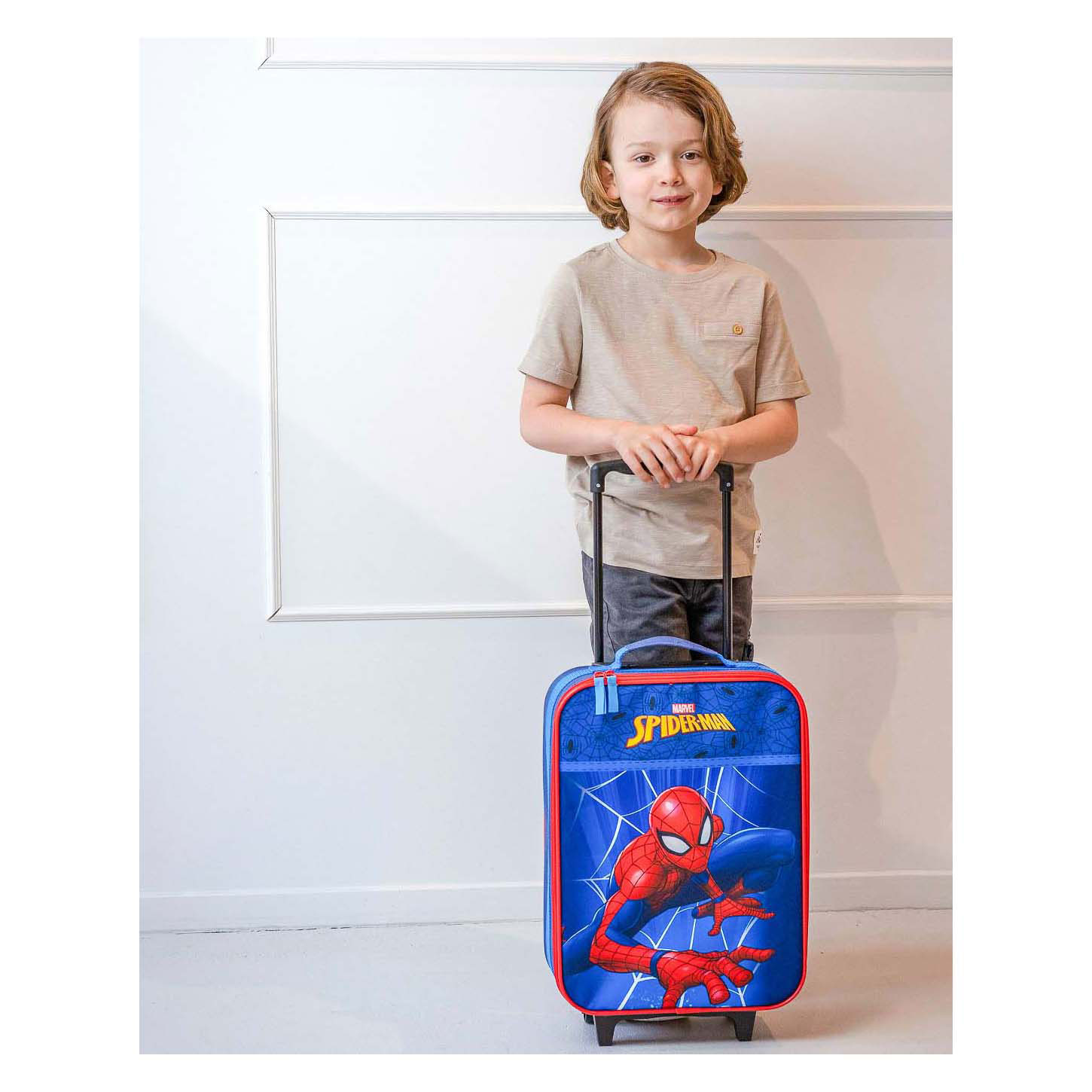 Spiderman Trolley Koffer Star Of The Show