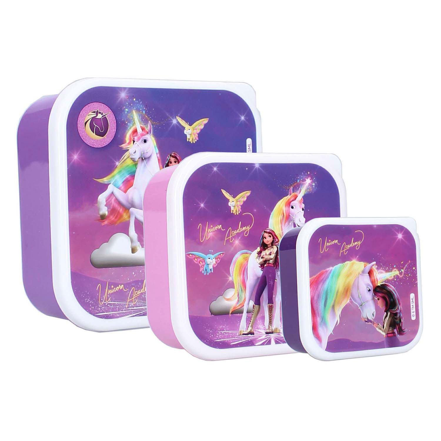 Unicorn Academy Broodtrommel 3-in-1 Fresh Bites