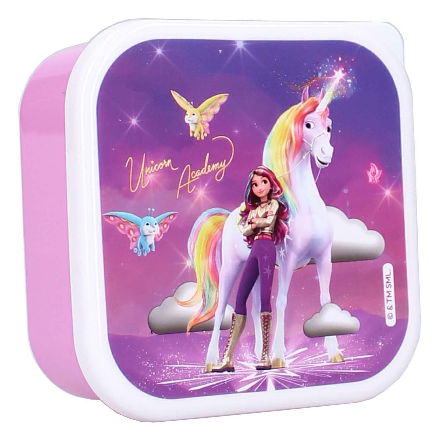 Unicorn Academy Broodtrommel 3-in-1 Fresh Bites