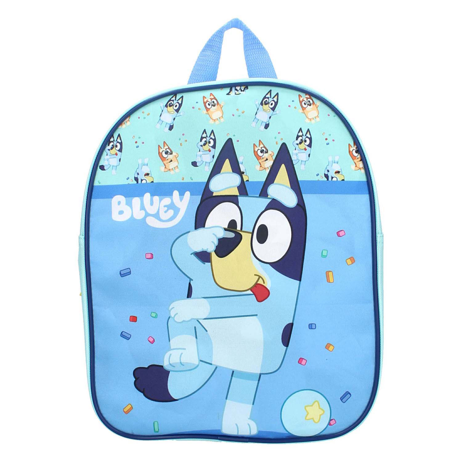 Bluey Rucksack Best Friends Fun - Blau