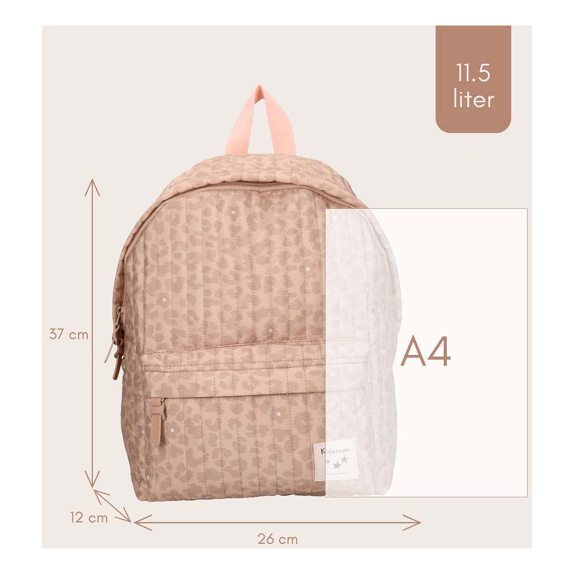 Kidzroom Rucksack Magical Meadows - Leopardenmuster Kidzroom Rucksack Magical Meadows - Leopardenmuster