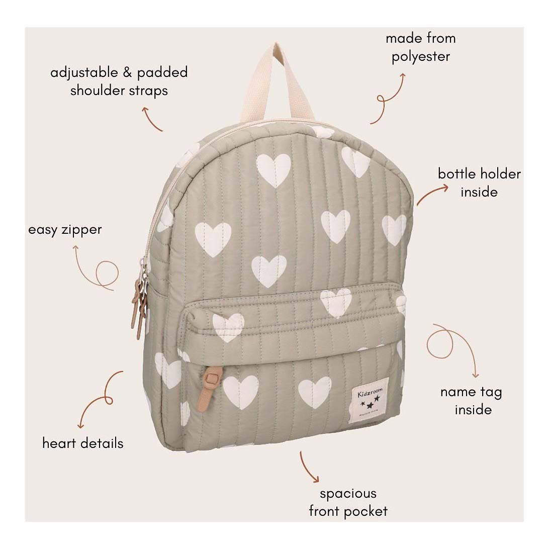 Sac à dos Kidzroom Mondes Merveilleux - Vert