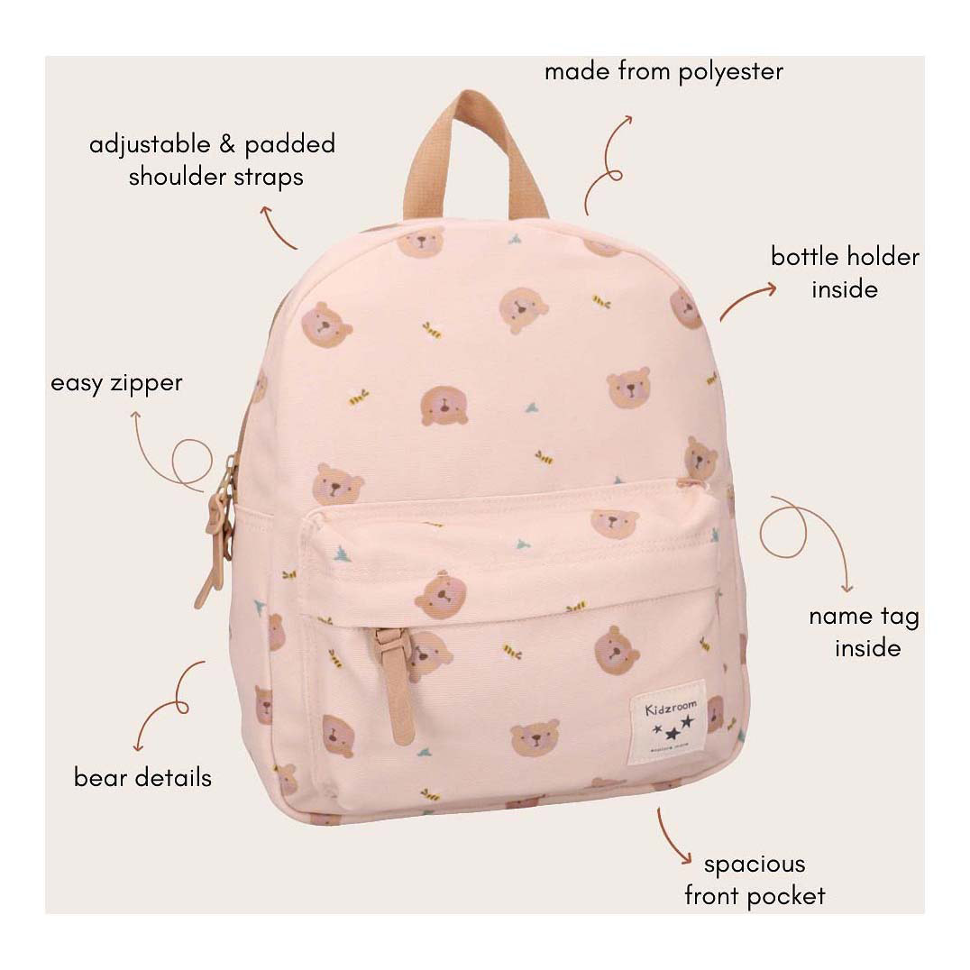 Sac à dos Kidzroom Little Story - Beige