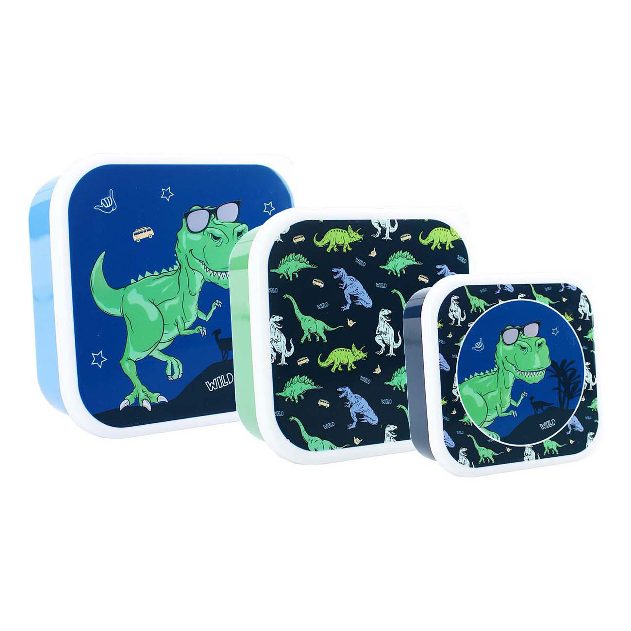 Broodtrommel Pret Fresh Bites Dinosaurus - 3dlg.