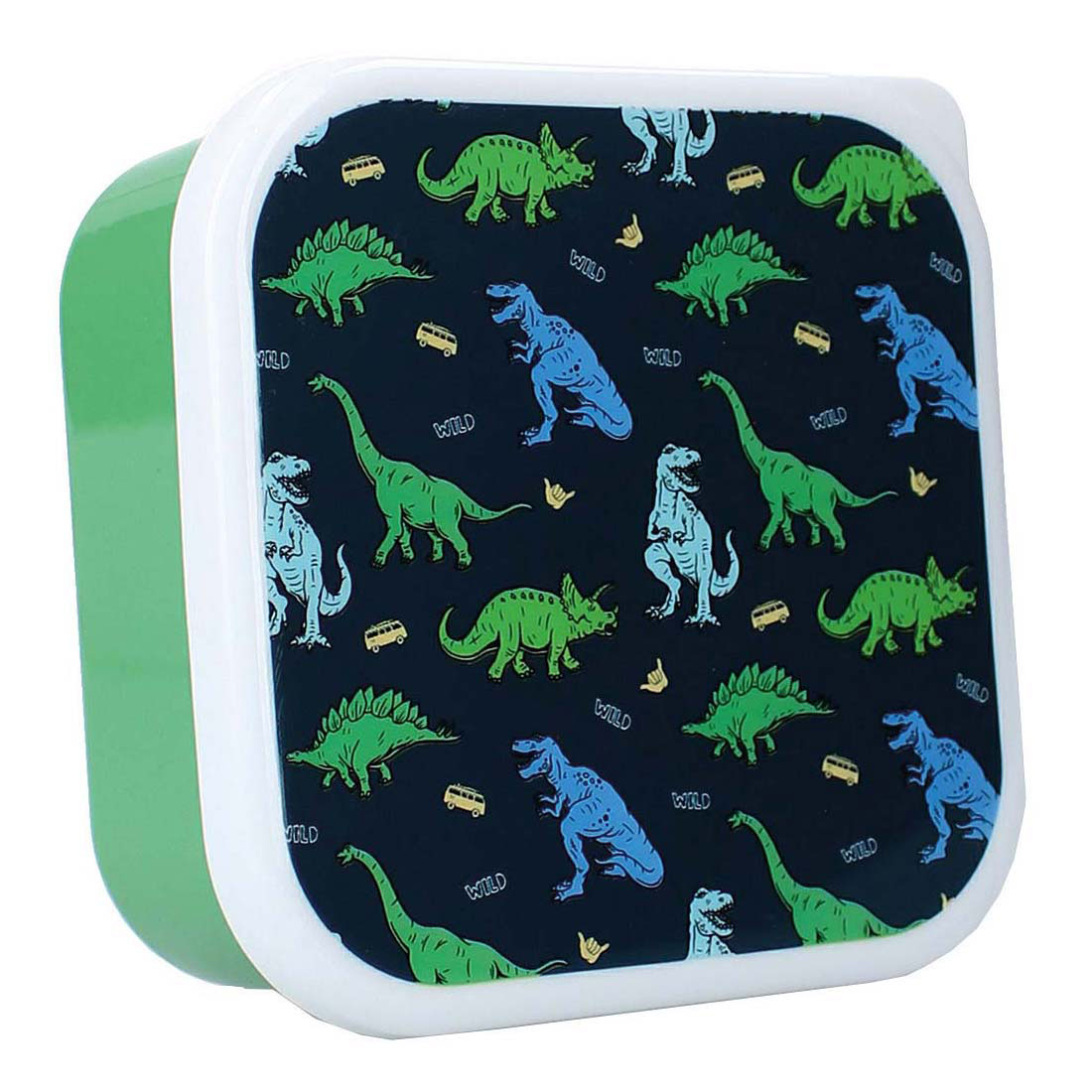 Broodtrommel Pret Fresh Bites Dinosaurus - 3dlg. Broodtrommel Pret Fresh Bites Dinosaurus - 3dlg.