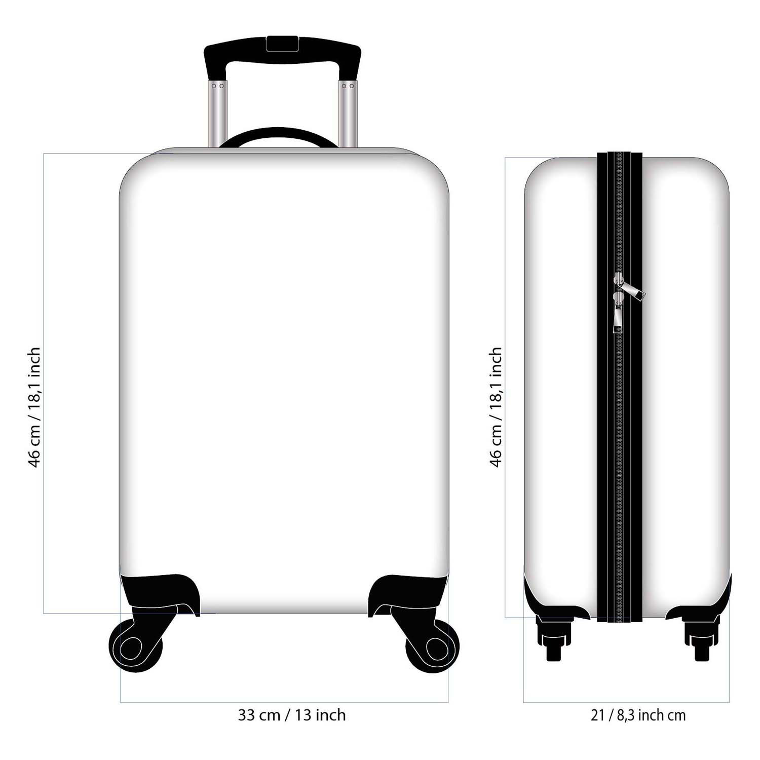 Trolley Koffer Stitch Ohana Forever