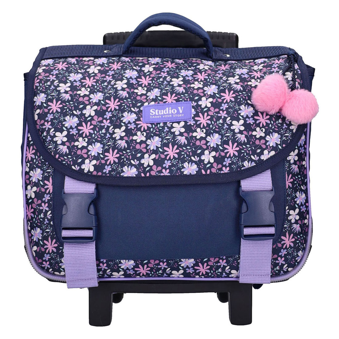 Milky Kiss Flower Bomb Trolley-Boekentas