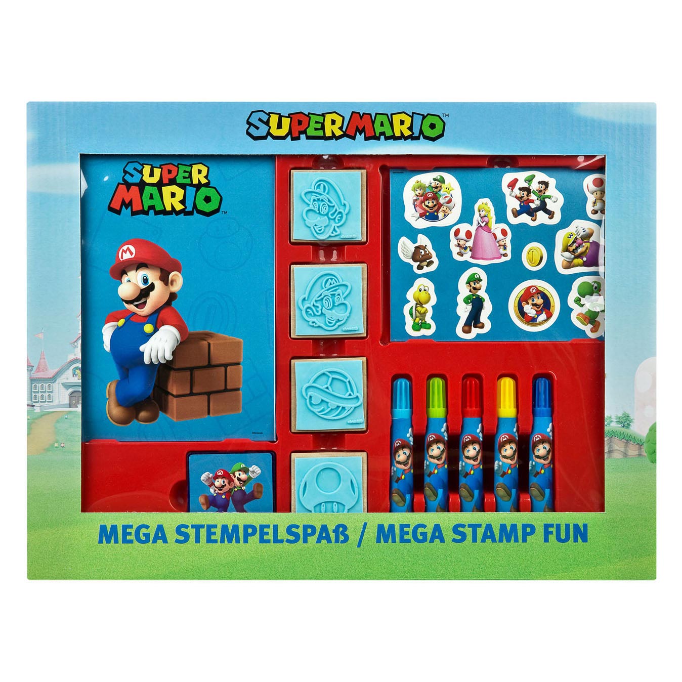 Super Mario Mega Stempelset