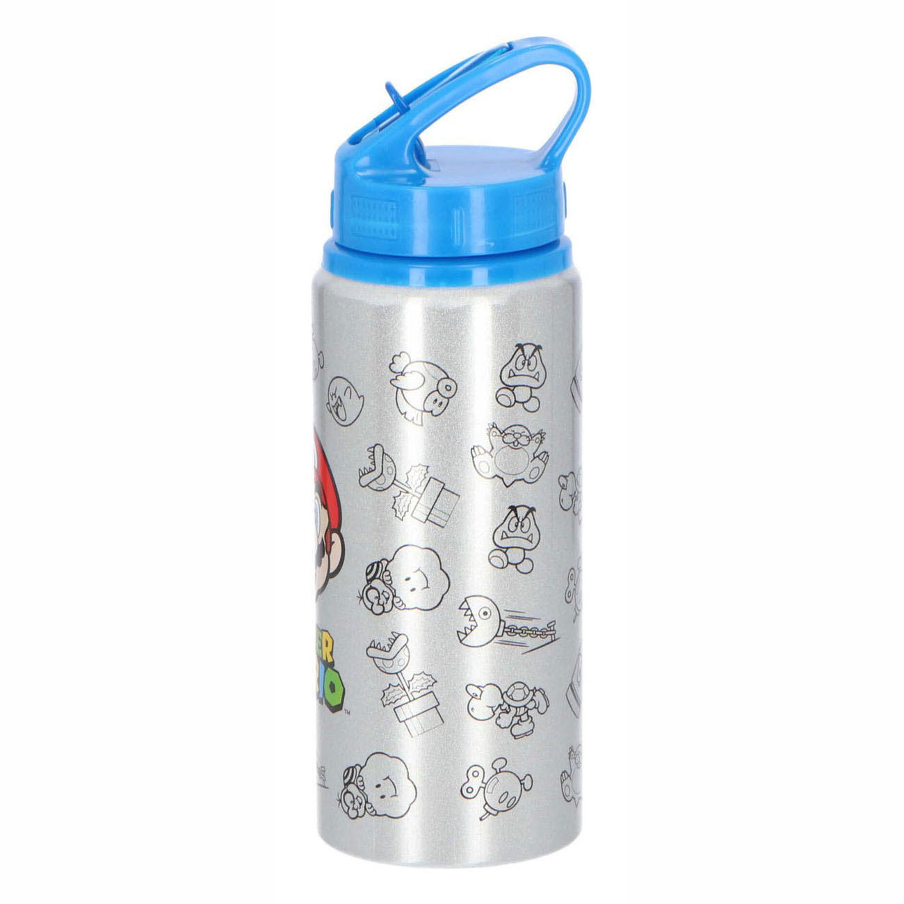 Super Mario Aluminium-Trinkflasche, 710 ml