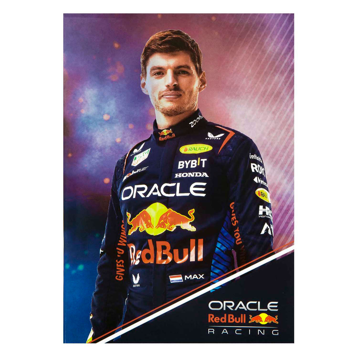 Ensemble de cahiers Red Bull Racing Max Verstappen, 3 pièces.