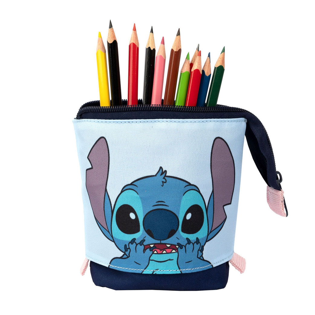 Trousse et porte-stylos 2 en 1 Stitch