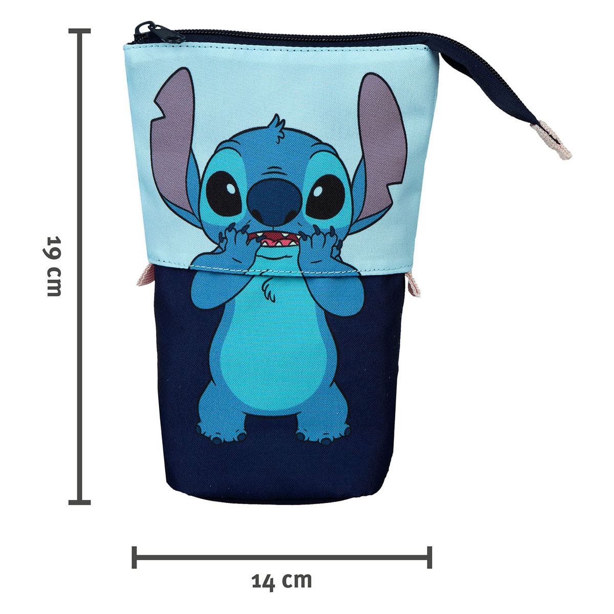 Trousse et porte-stylos 2 en 1 Stitch